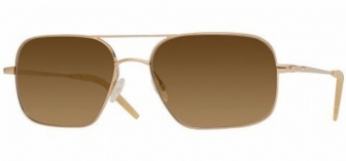 OLIVER PEOPLES VICTORY 58 GOLD