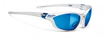 RUDY PROJECT SPORT RACING EDITIONS WIZARD-WT-PEARL-LS-BLUE-LENS