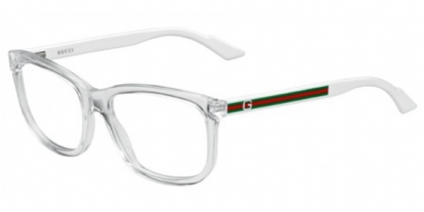 clear frame gucci eyeglasses