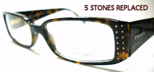 Example of Completed Crystal Replacement Work at OpticsFast.com