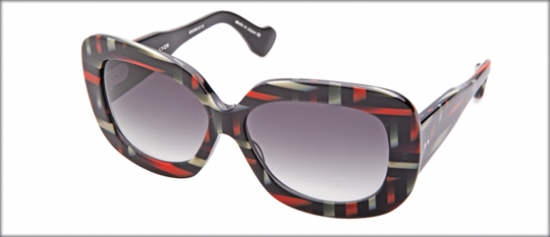 Dark Grey Lens Sunglasses! Brand New Dita LYON 22008A Black Swirl