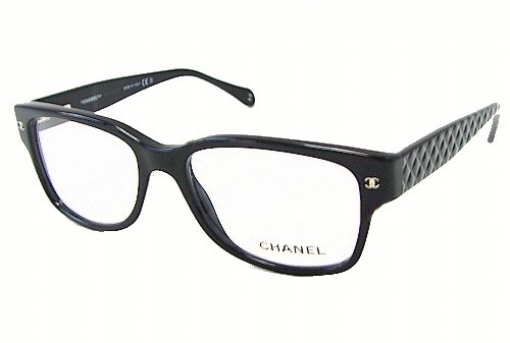 Chanel Women Eyeglasses CH3346 C501 Signature Black Frame 47mm with Case 